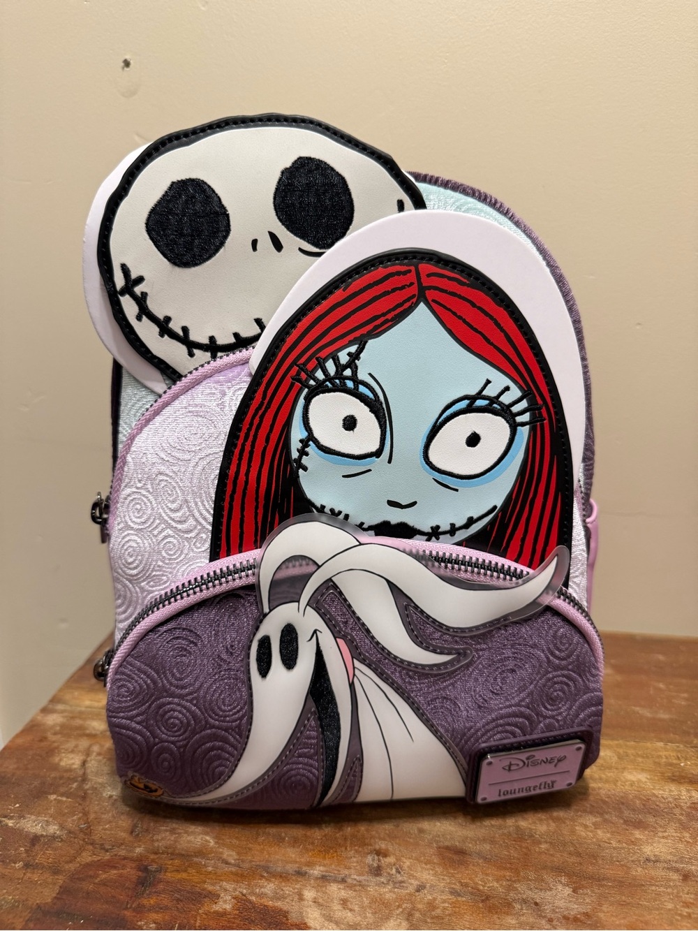 Disney The Nightmare Before Christmas Sally & Jack Loungefly Mini Backpack